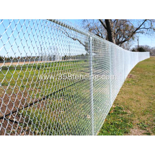 Temporary fence for rental house